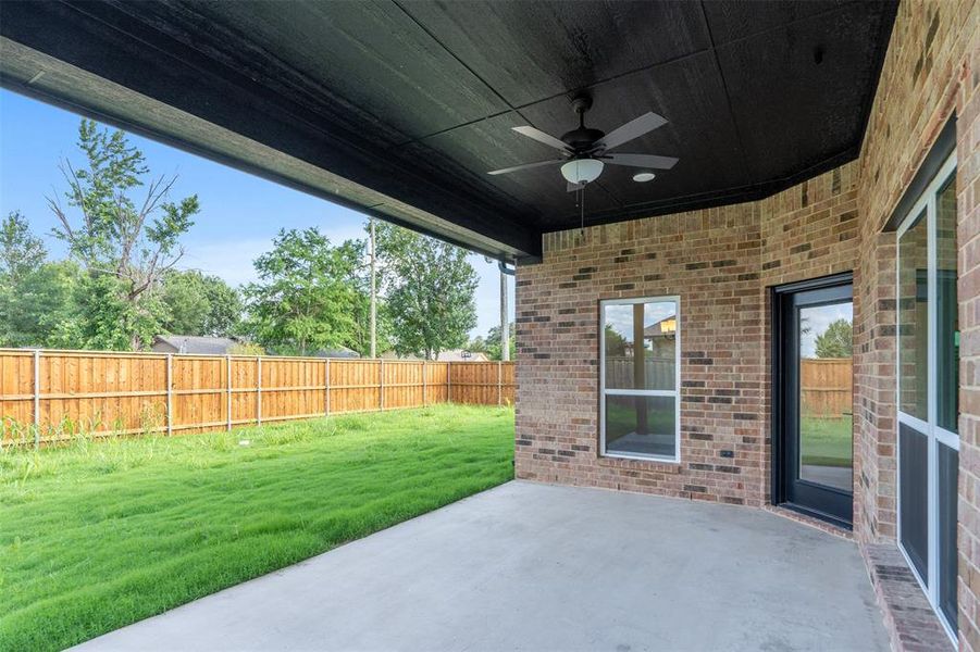 Exterior details and patio area of a home in , Mabank (Image 20). Exterior details and patio area of a home in , Mabank (Image 20).