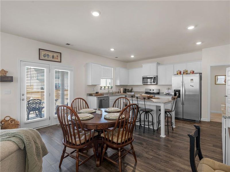 Furnished interior view inside a new home in Bridle Creek, Locust Grove (Image 24).