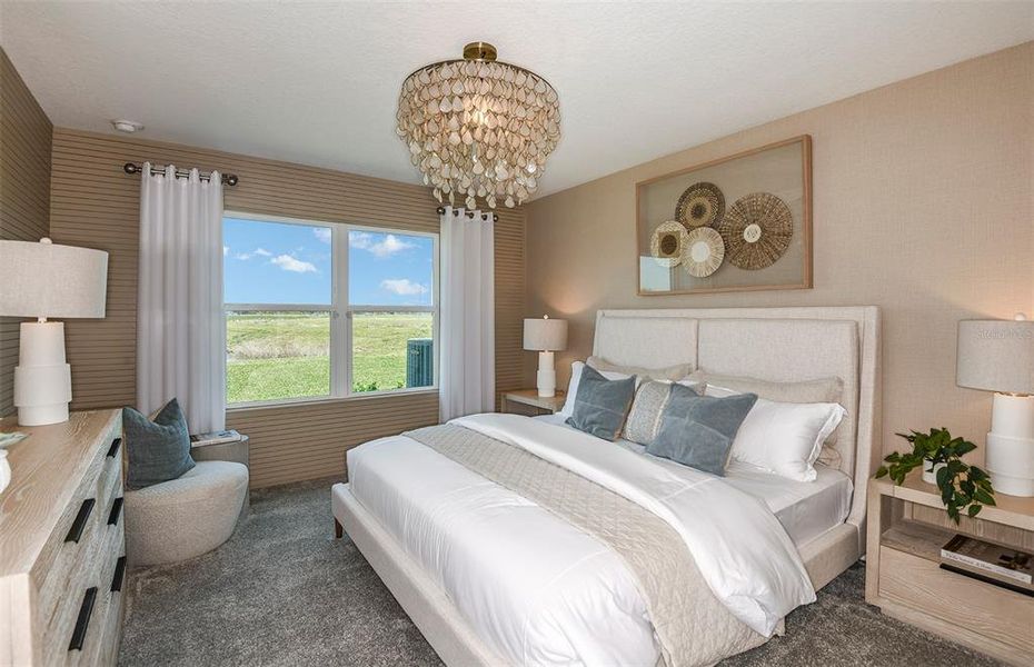 Furnished interior view inside a new home in Vida's Way, Wesley Chapel (Image 7).