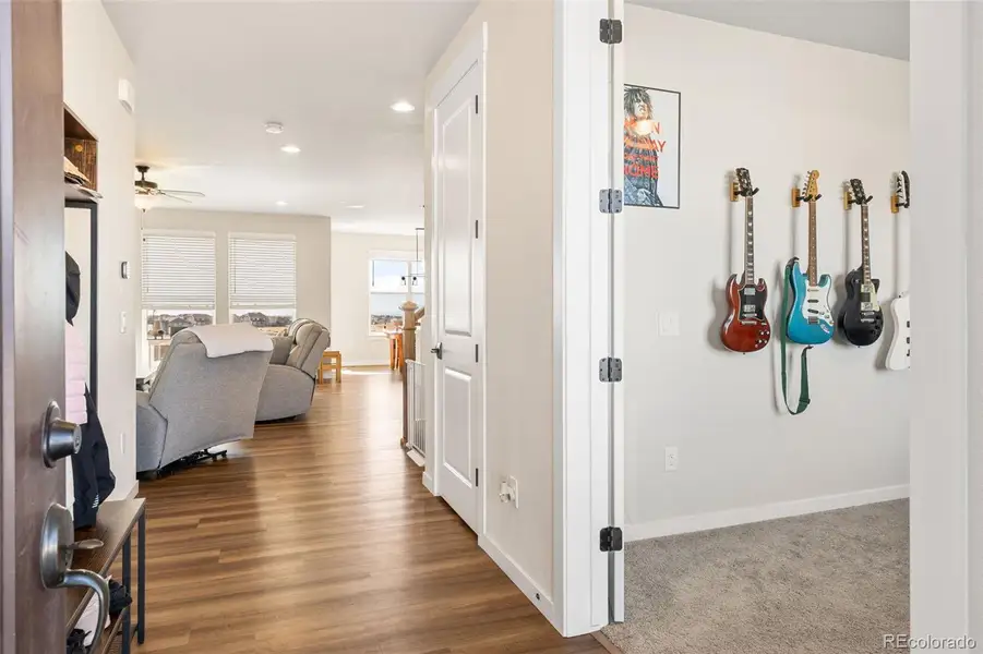 Furnished interior view inside a new home in Sterling Ranch, Colorado Springs (Image 9).