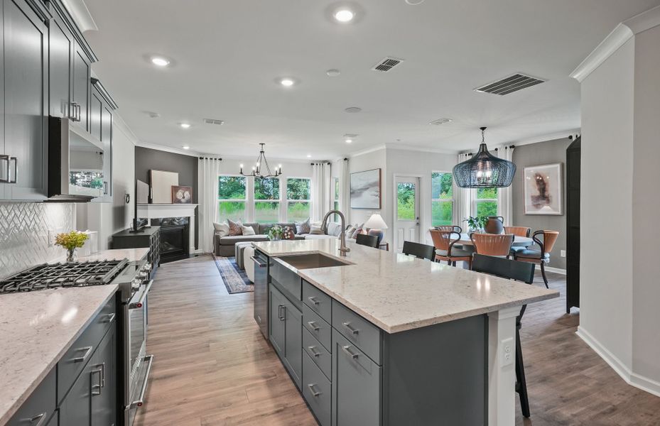 Representative furnished interior of a home built from the Bedrock by Pulte Homes in The Retreat at Carolina Ridge, Harrisburg (Image 47).
