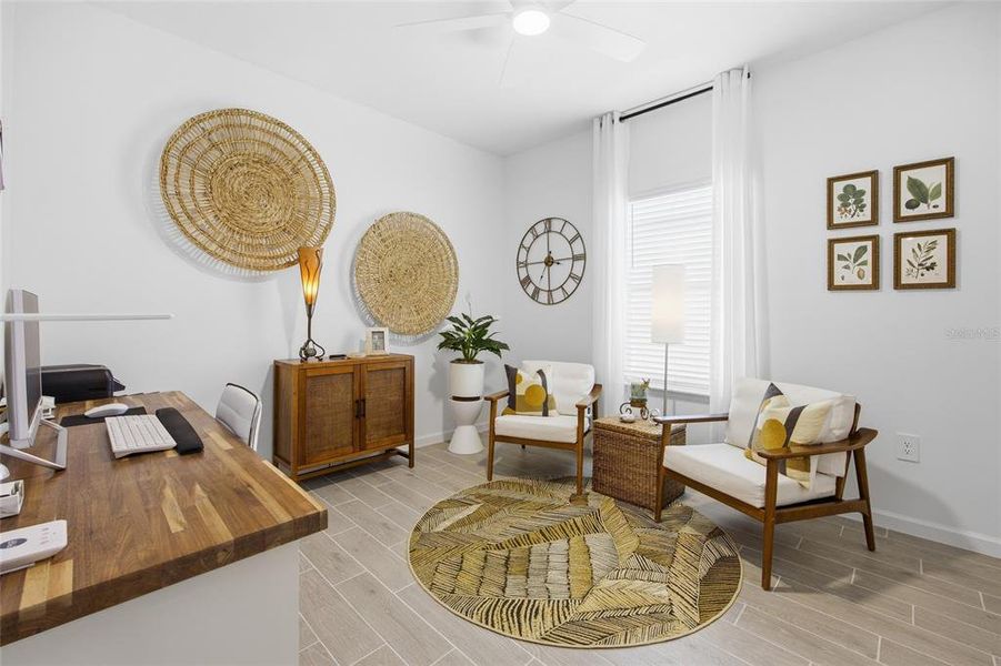Furnished interior view inside a new home in Pioneer Ranch, Ocala (Image 47). Furnished interior view inside a new home in Pioneer Ranch, Ocala (Image 47).