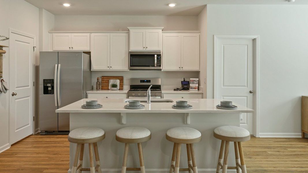 Furnished interior view inside a new home in Pineview North, Summerville (Image 2).