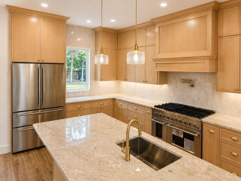 Furnished interior view inside a new home in , New Caney (Image 5).