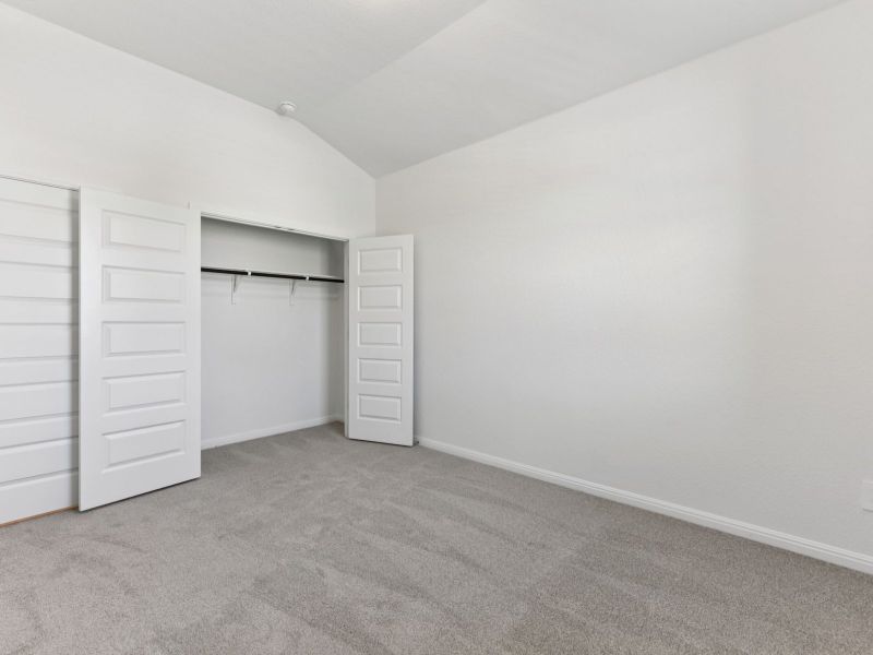 Spacious, unfurnished interior of a new home in Prairie Winds - Executive Collection, Hutto (Image 15).