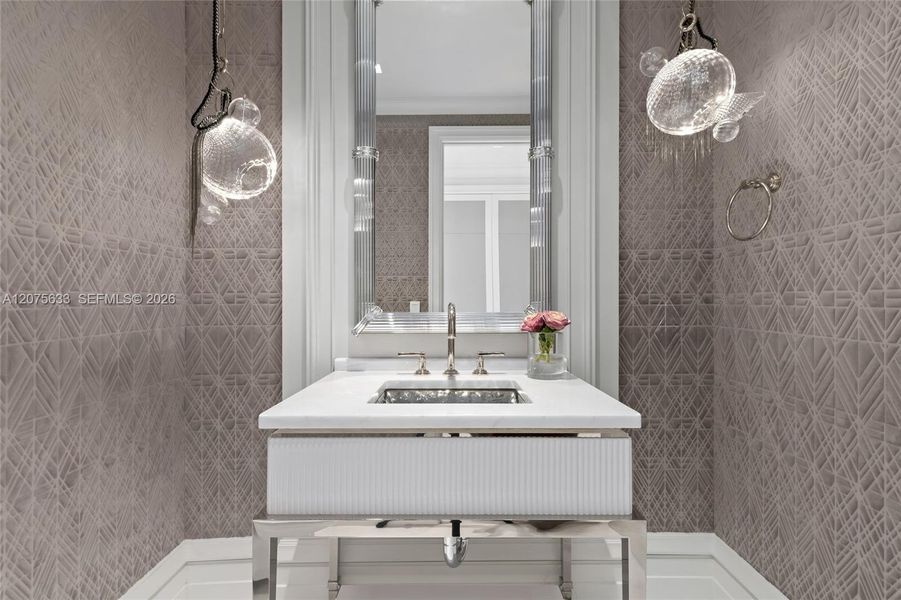 Close-up of interior finishes inside a home in , Sunny Isles Beach (Image 21).