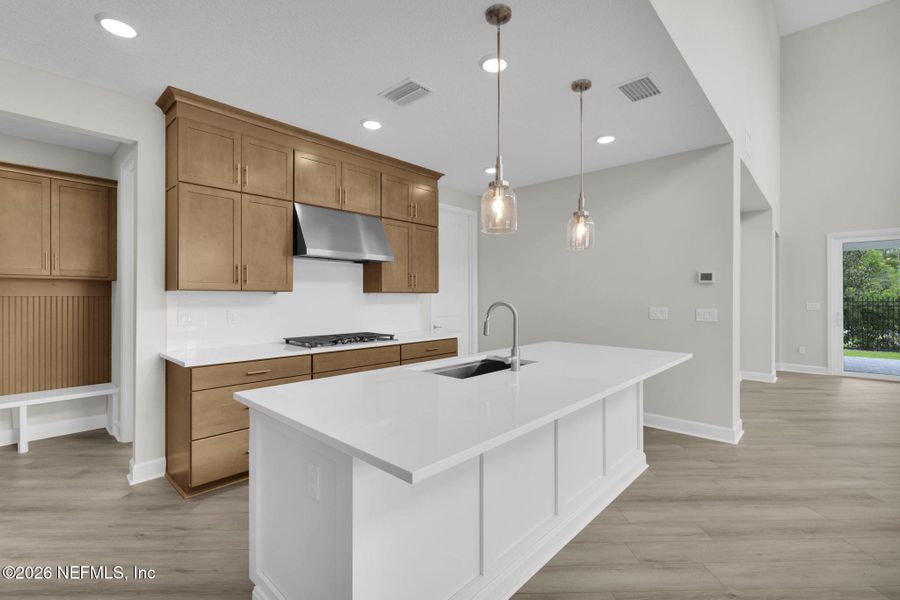 Furnished interior view inside a new home in Seabrook Village at Seabrook, Nocatee (Image 6).