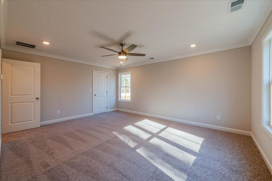 Spacious, unfurnished interior of a new home in Cherokee Township, Acworth (Image 14). Spacious, unfurnished interior of a new home in Cherokee Township, Acworth (Image 14).