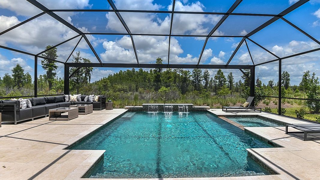 Image 29 representing the Lazio by Taylor Morrison in Esplanade at Wiregrass Ranch, Wesley Chapel, FL.