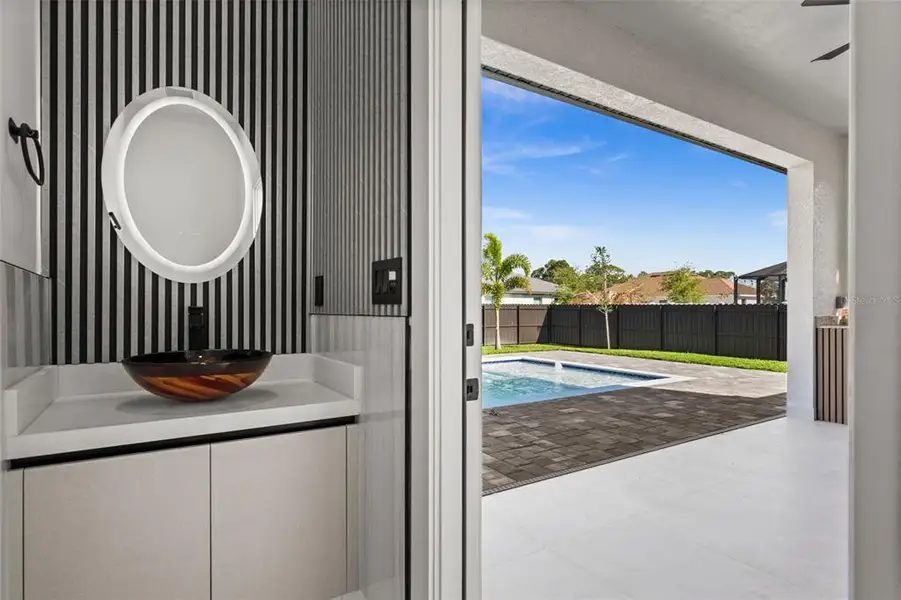Exterior details and patio area of a home in , Cape Coral (Image 18).