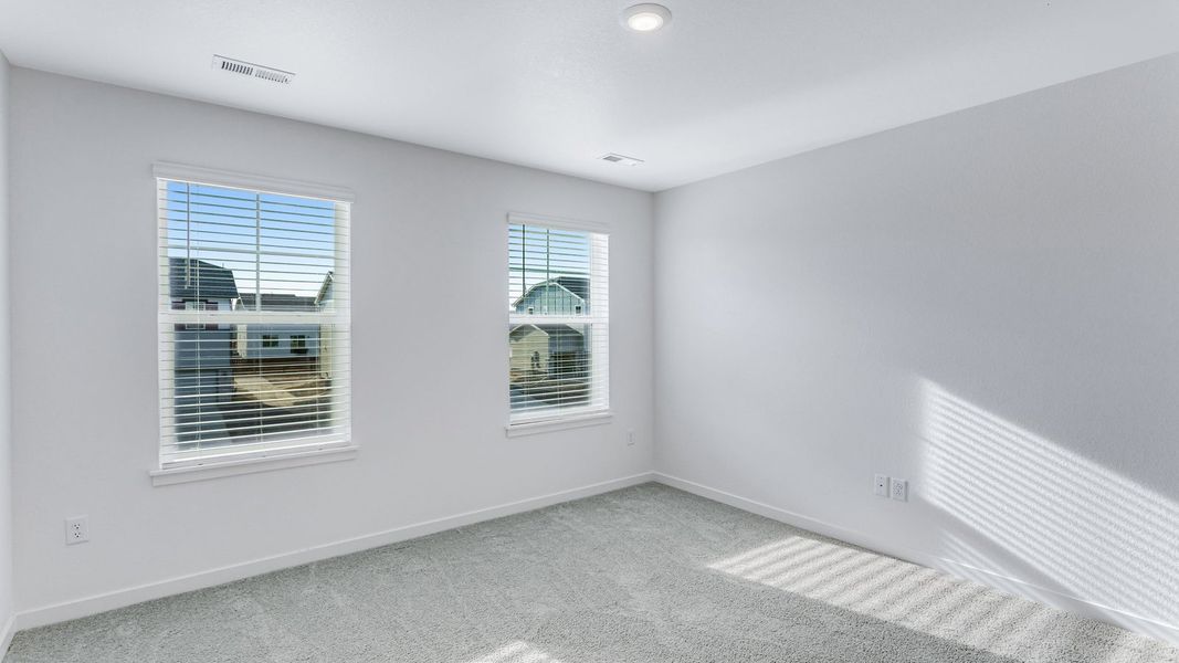 Spacious, unfurnished interior of a new home in Revere at Johnstown, Johnstown (Image 26). Spacious, unfurnished interior of a new home in Revere at Johnstown, Johnstown (Image 26).