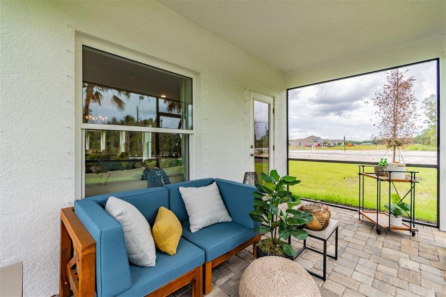 Furnished interior view inside a new home in The Hammocks at West Port, Port Charlotte (Image 7). Furnished interior view inside a new home in The Hammocks at West Port, Port Charlotte (Image 7).