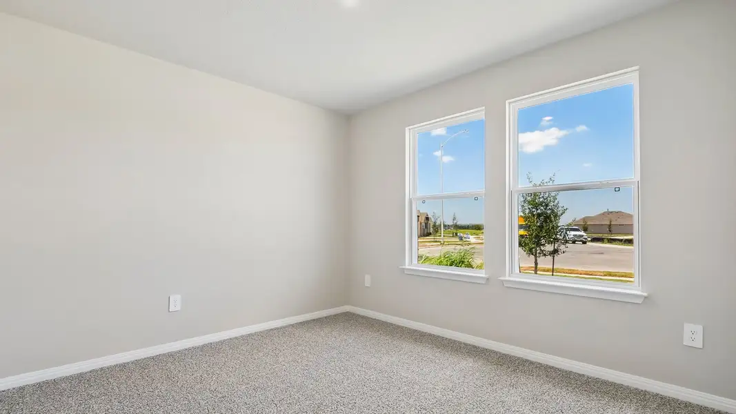 Spacious, unfurnished interior of a new home in Carillon, Manor (Image 31).