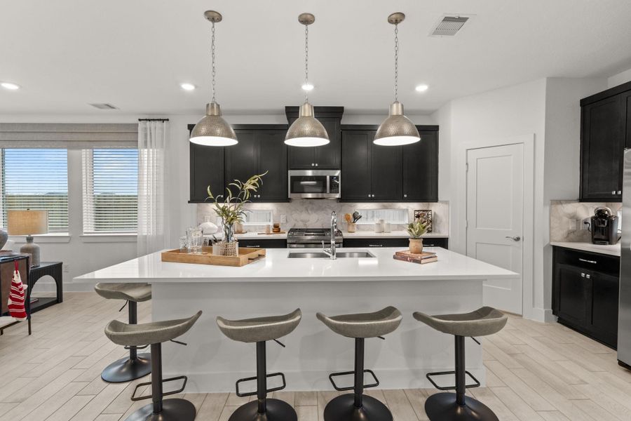 Furnished interior view inside a new home in Balmoral, Atascocita (Image 5).