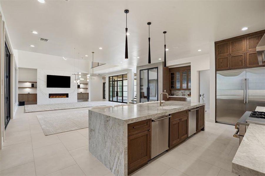 Furnished interior view inside a new home in , Fort Worth (Image 8). Furnished interior view inside a new home in , Fort Worth (Image 8).