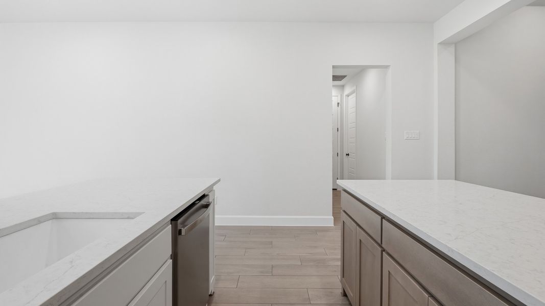 Furnished interior view inside a new home in Trinity Falls, McKinney (Image 12).
