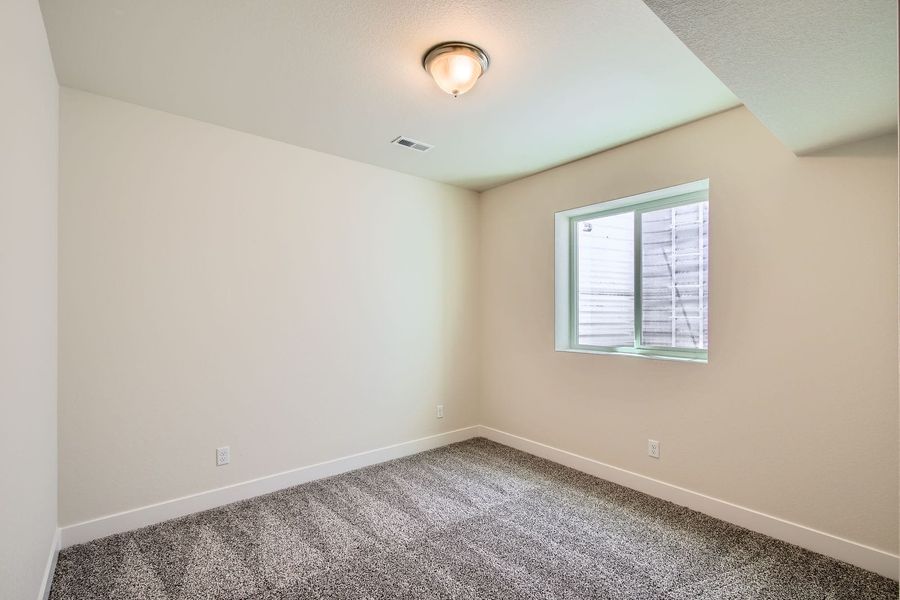 Representative unfurnished interior of a home built from the Pintail by View Homes in Buffalo Highlands – Commerce City, Commerce City (Image 24).
