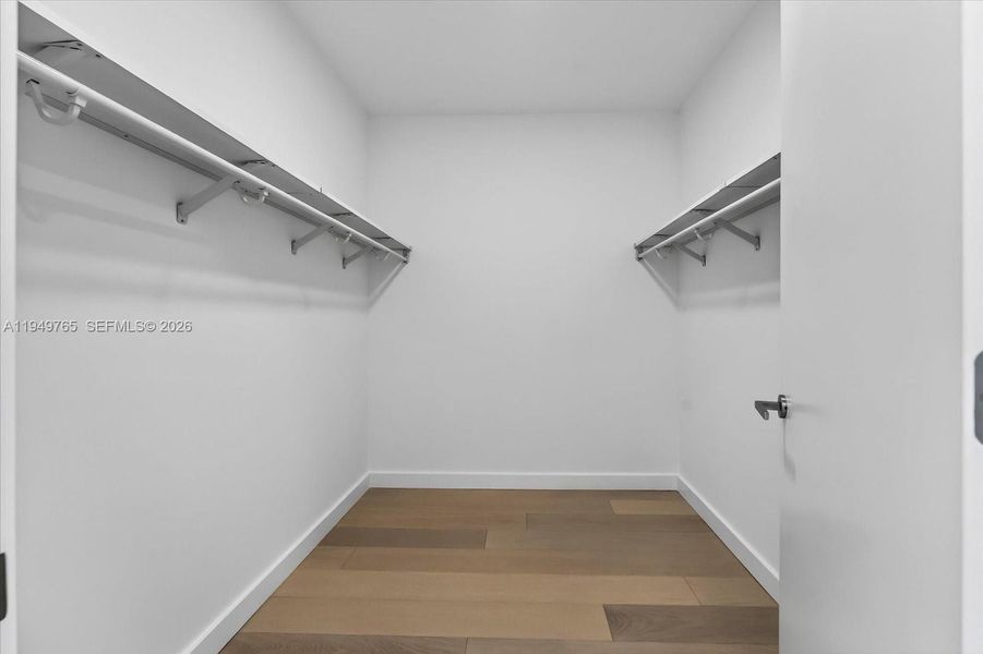 There are 5 closets in Master Suite alone  , 2 WIC , 3 other closets including a linen closet