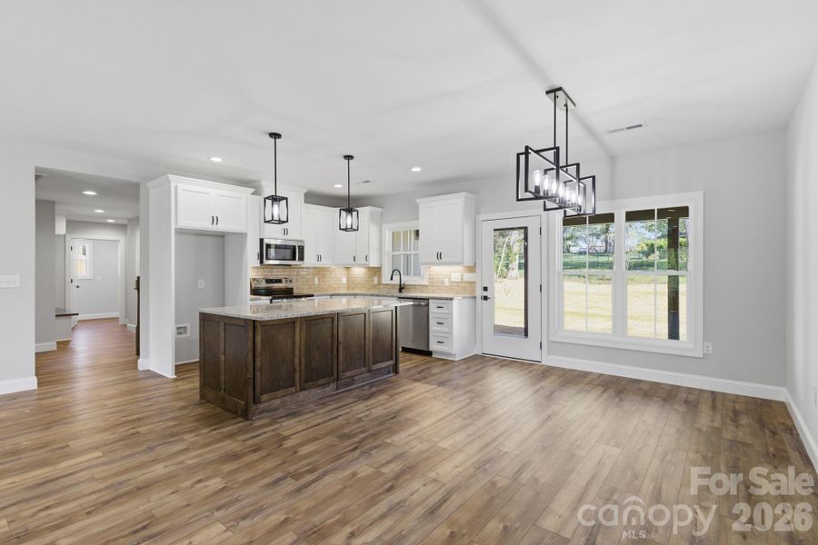 Open-concept kitchen designed for gathering