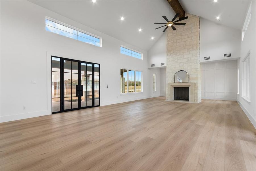 Spacious, unfurnished interior of a new home in , Cresson (Image 24).