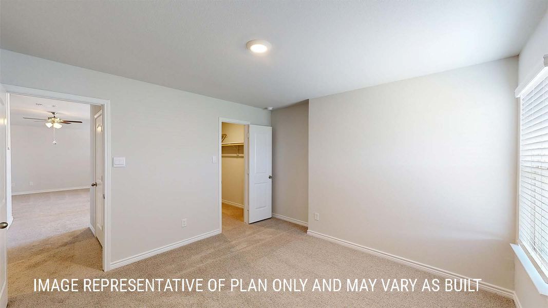 Spacious, unfurnished interior of a new home in Three Creeks - Colt Creek, Belton (Image 23).