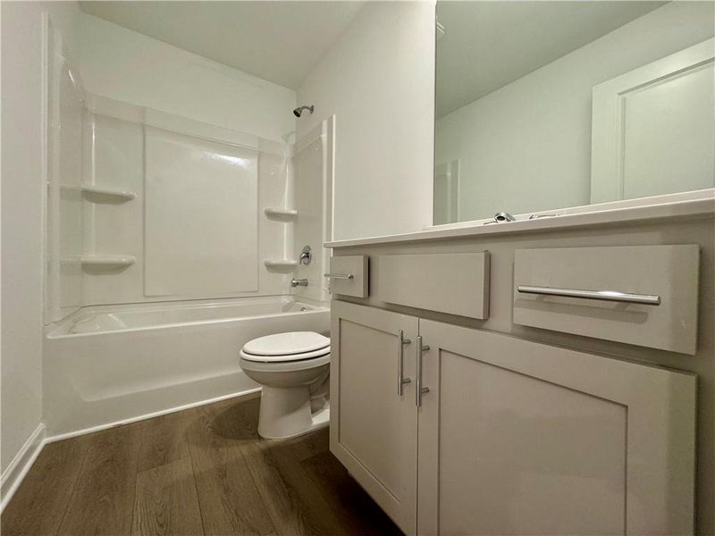 Furnished interior view inside a new home in , Flowery Branch (Image 6).