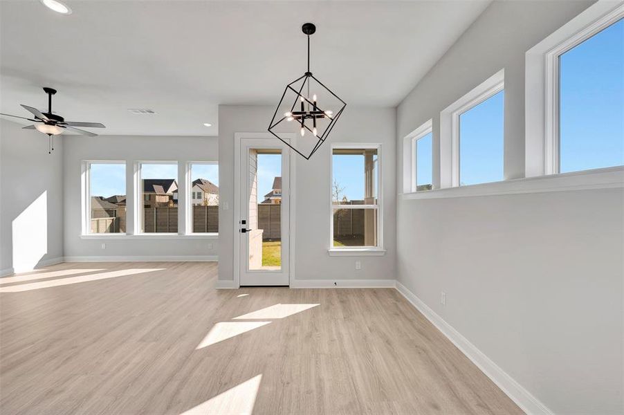 Spacious, unfurnished interior of a new home in Treeline, Justin (Image 22).