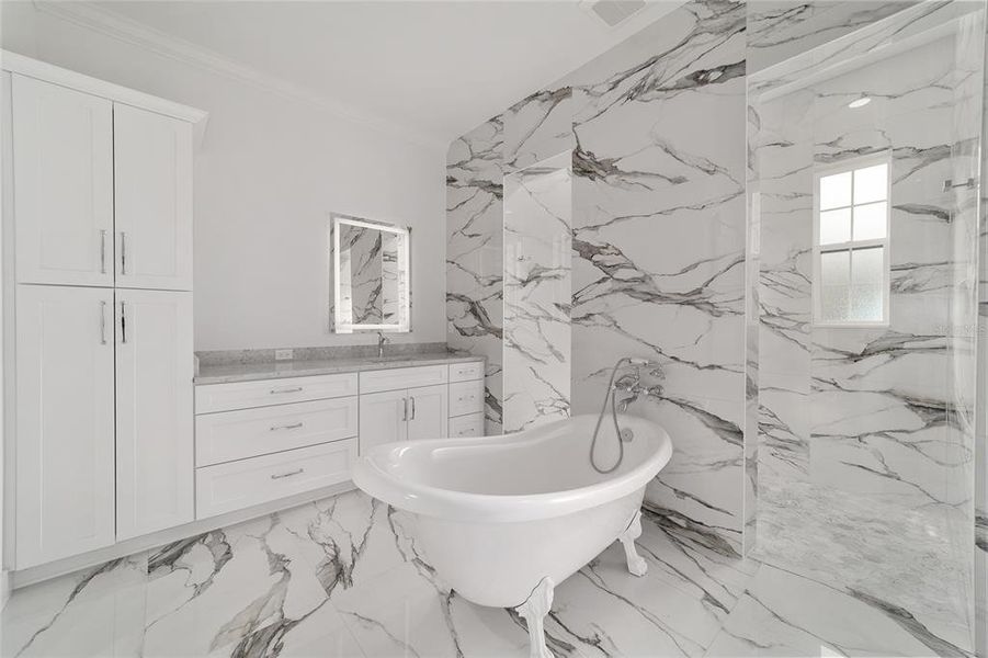 Furnished interior view inside a new home in , Ocala (Image 19).