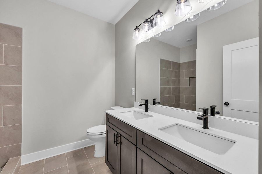 Representative furnished interior of a home built from the Welkin by Empire Homes in BelleWether, Chattanooga (Image 6).