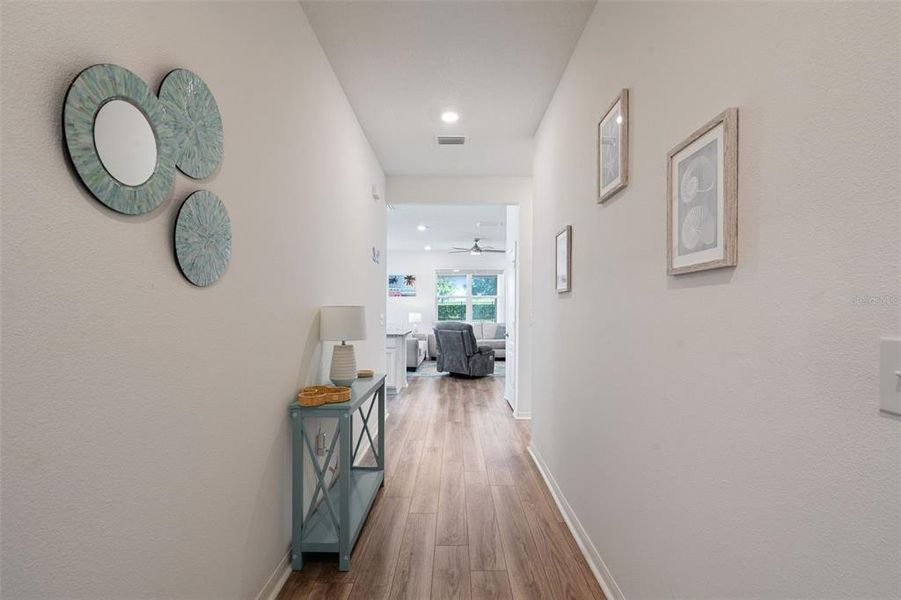 Furnished interior view inside a new home in , Mascotte (Image 8).