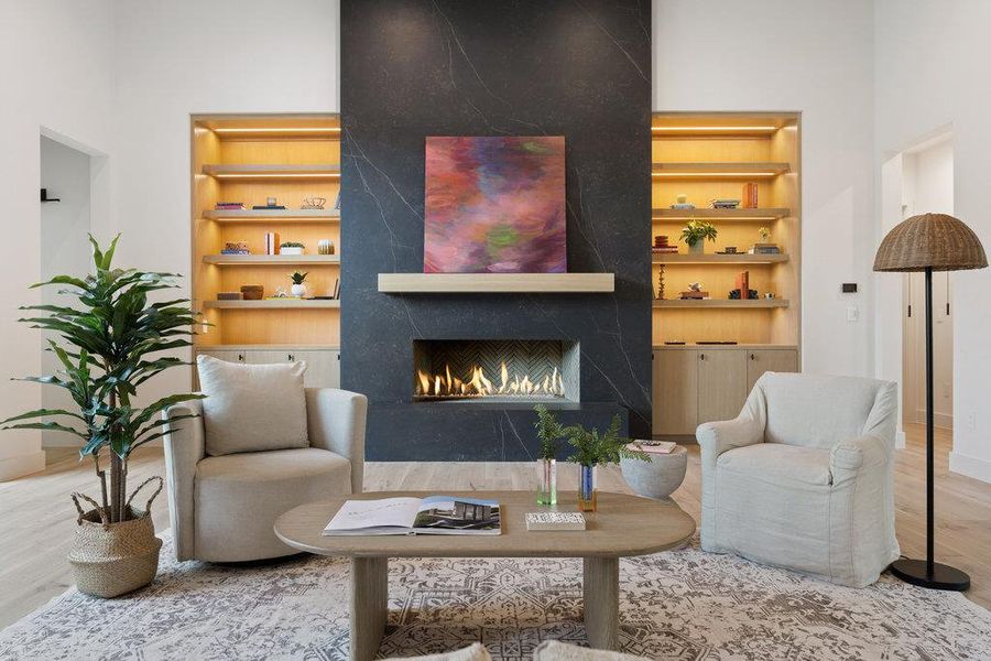 Furnished interior view inside a new home in , Austin (Image 11).