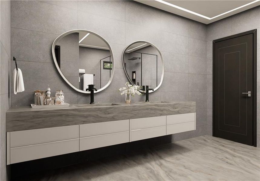 Furnished interior view inside a new home in , Conyers (Image 13). Furnished interior view inside a new home in , Conyers (Image 13).