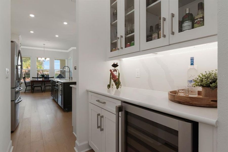 Furnished interior view inside a new home in River's Edge, Wesley Chapel (Image 35).
