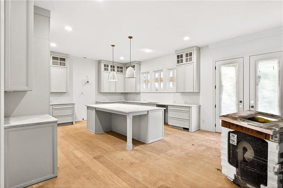 Furnished interior view inside a new home in , Atlanta (Image 6).