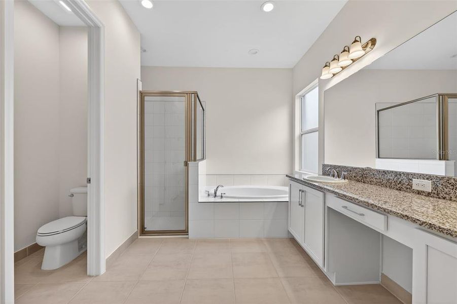 Furnished interior view inside a new home in Winding Ridge, Wesley Chapel (Image 11).