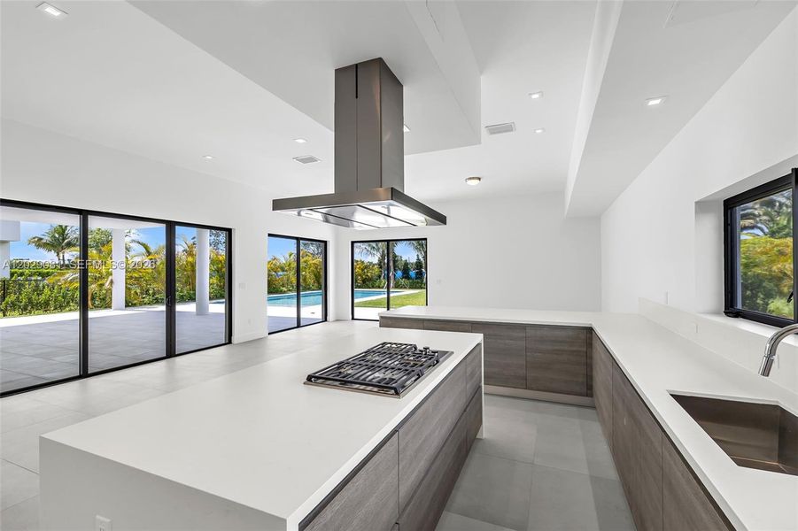 Furnished interior view inside a new home in , Weston (Image 9).