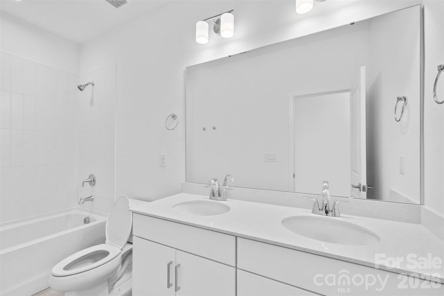 Furnished interior view inside a new home in , Charlotte (Image 7). Furnished interior view inside a new home in , Charlotte (Image 7).