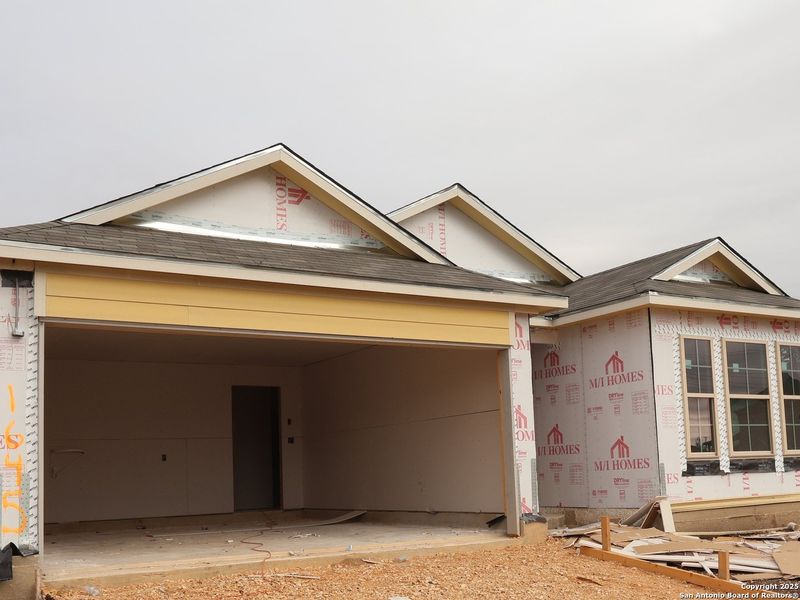 In-progress construction of a new home in Meadows at Clear Springs, New Braunfels, TX (Image 29). In-progress construction of a new home in Meadows at Clear Springs, New Braunfels, TX (Image 29).