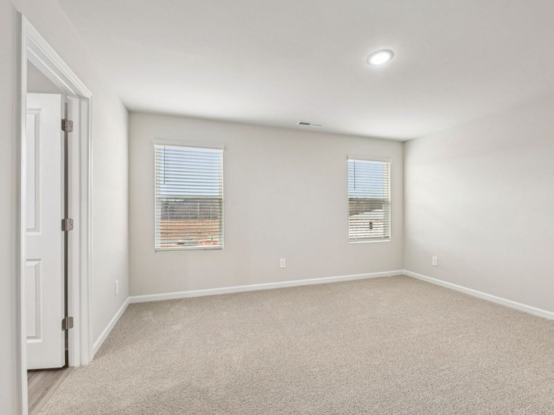 Spacious, unfurnished interior of a new home in Oak Manor - Classic Series, Garner (Image 12). Spacious, unfurnished interior of a new home in Oak Manor - Classic Series, Garner (Image 12).