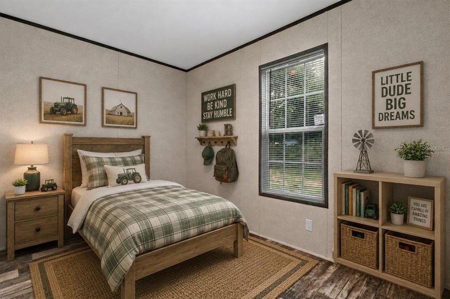 Furnished interior view inside a new home in , Webster (Image 6).