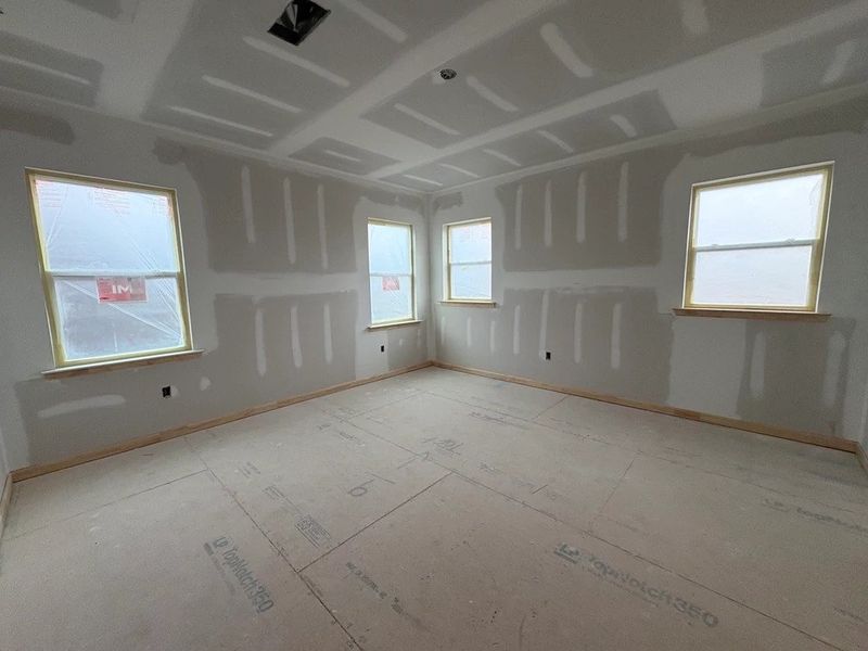 Primary Bed featuring the AW Collection® Harmony - Relaxed elegance with soft, neutral tones.