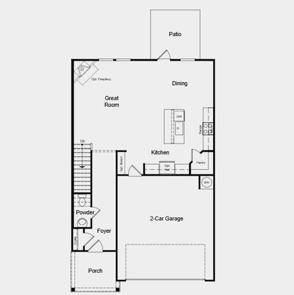 2D floor plan layout of this home in Heritage River, Euharlee, GA (Image 3). 2D floor plan layout of this home in Heritage River, Euharlee, GA (Image 3).