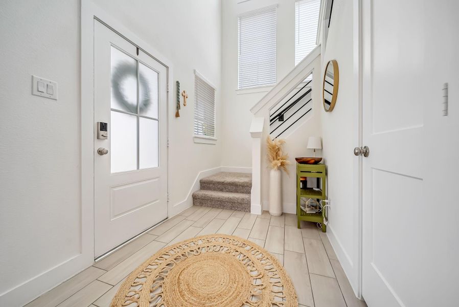 Furnished interior view inside a new home in The Groves, Humble (Image 14).
