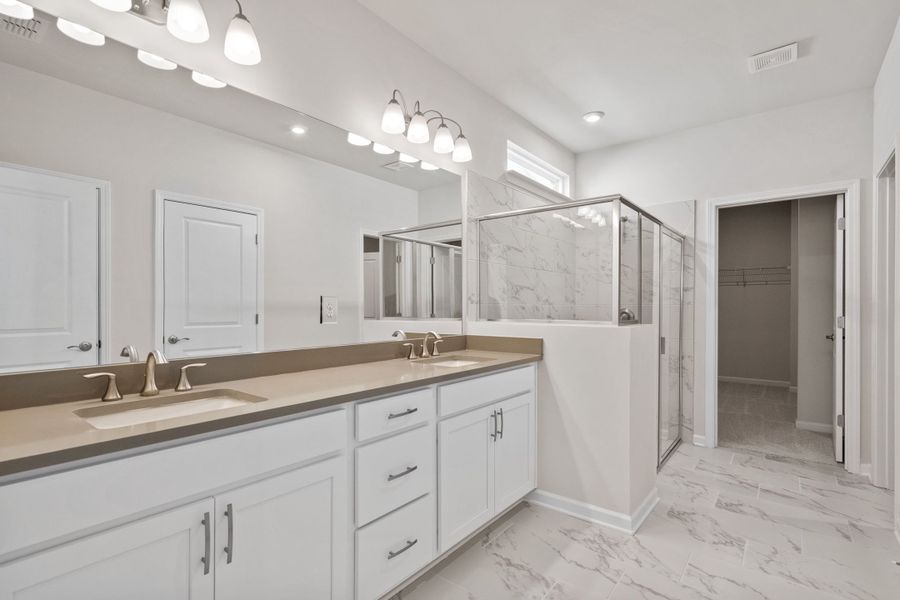 Representative furnished interior of a home built from the The Dawson C by Davidson Homes LLC in Kelly Preserve, Loganville (Image 6).