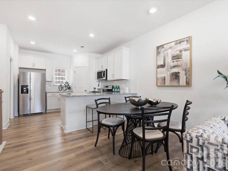Furnished interior view inside a new home in Sycamore Trail, Matthews (Image 8).