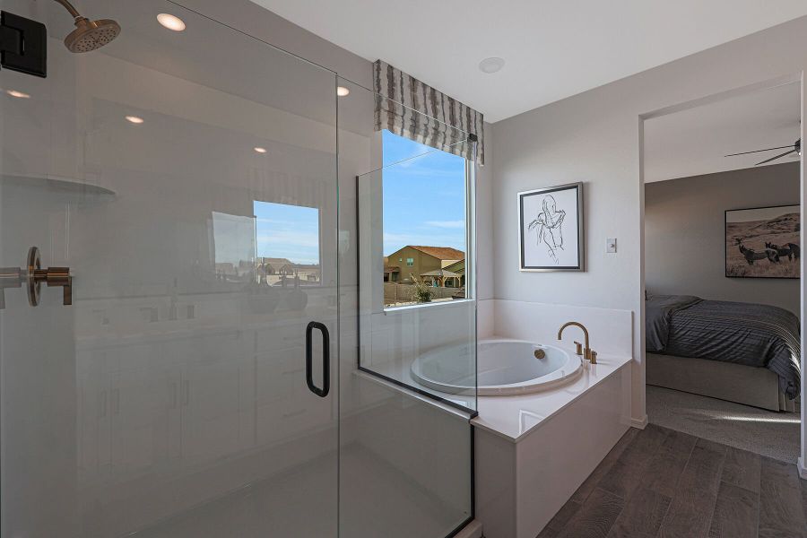 Representative furnished interior of a home built from the Sienna by Mattamy Homes in Empire Pointe, Queen Creek (Image 26).