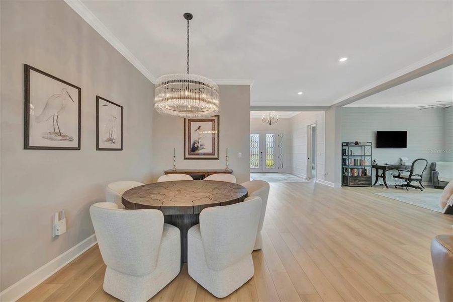 Furnished interior view inside a new home in , Palmetto (Image 38).