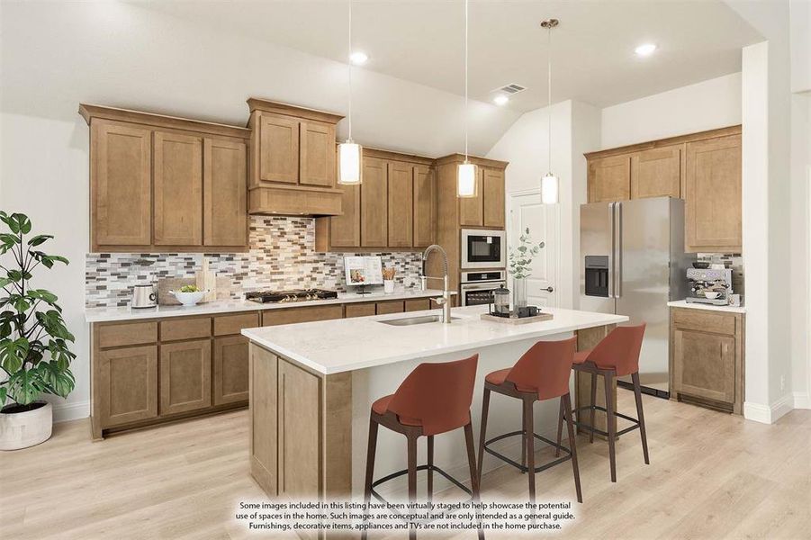 Furnished interior view inside a new home in Addison Hills, Cedar Hill (Image 18).