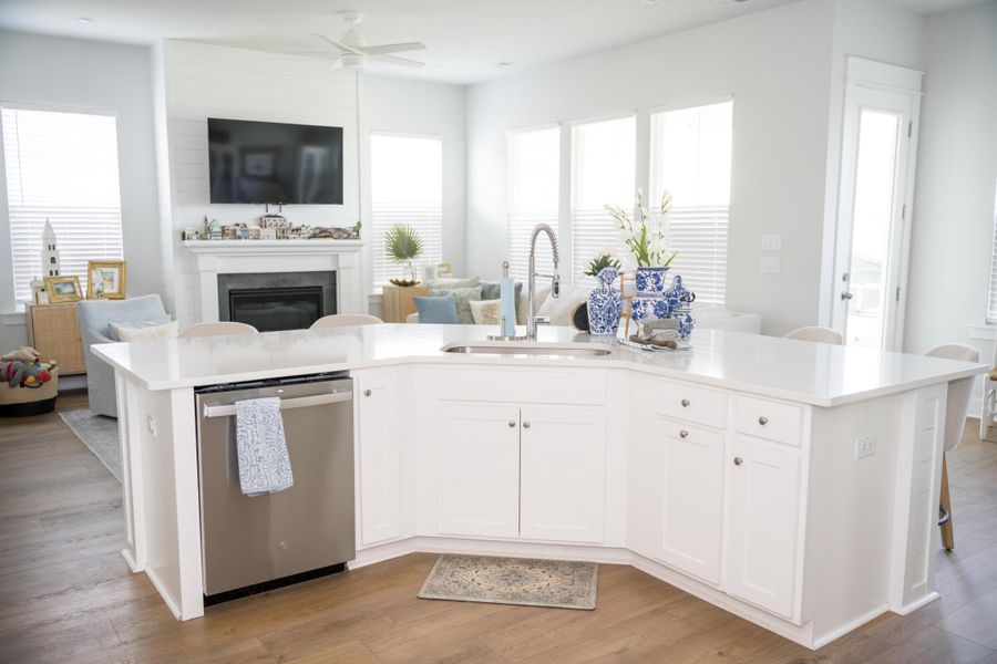 Furnished interior view inside a new home in Carnes Crossroads, Summerville (Image 11).