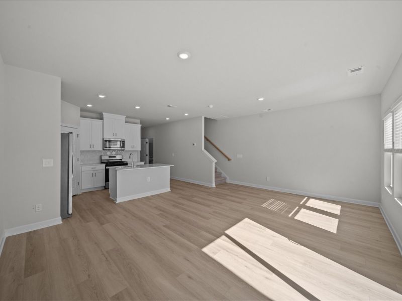 Spacious, unfurnished interior of a new home in Northbrook Village Townes, Taylors (Image 13).